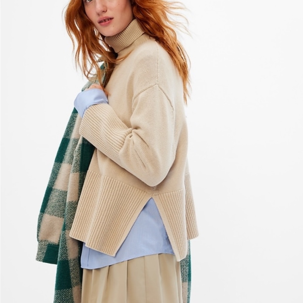 Oversized Turtleneck Sweater